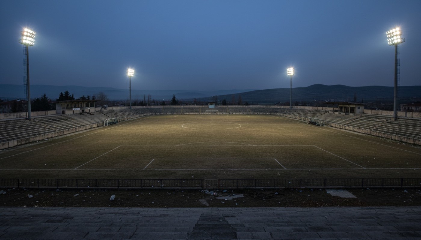Akşam saatlerinde kulüp sahamız